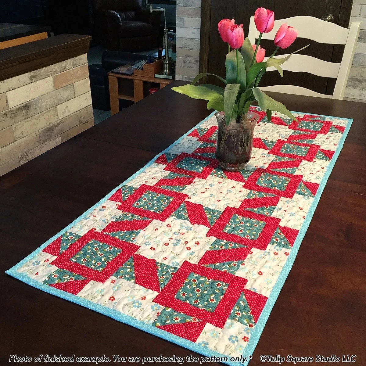 Railroad Tracks Table Runner Downloadable Pattern 7 Railroad Tracks Table Runner Downloadable Pattern - Image 5