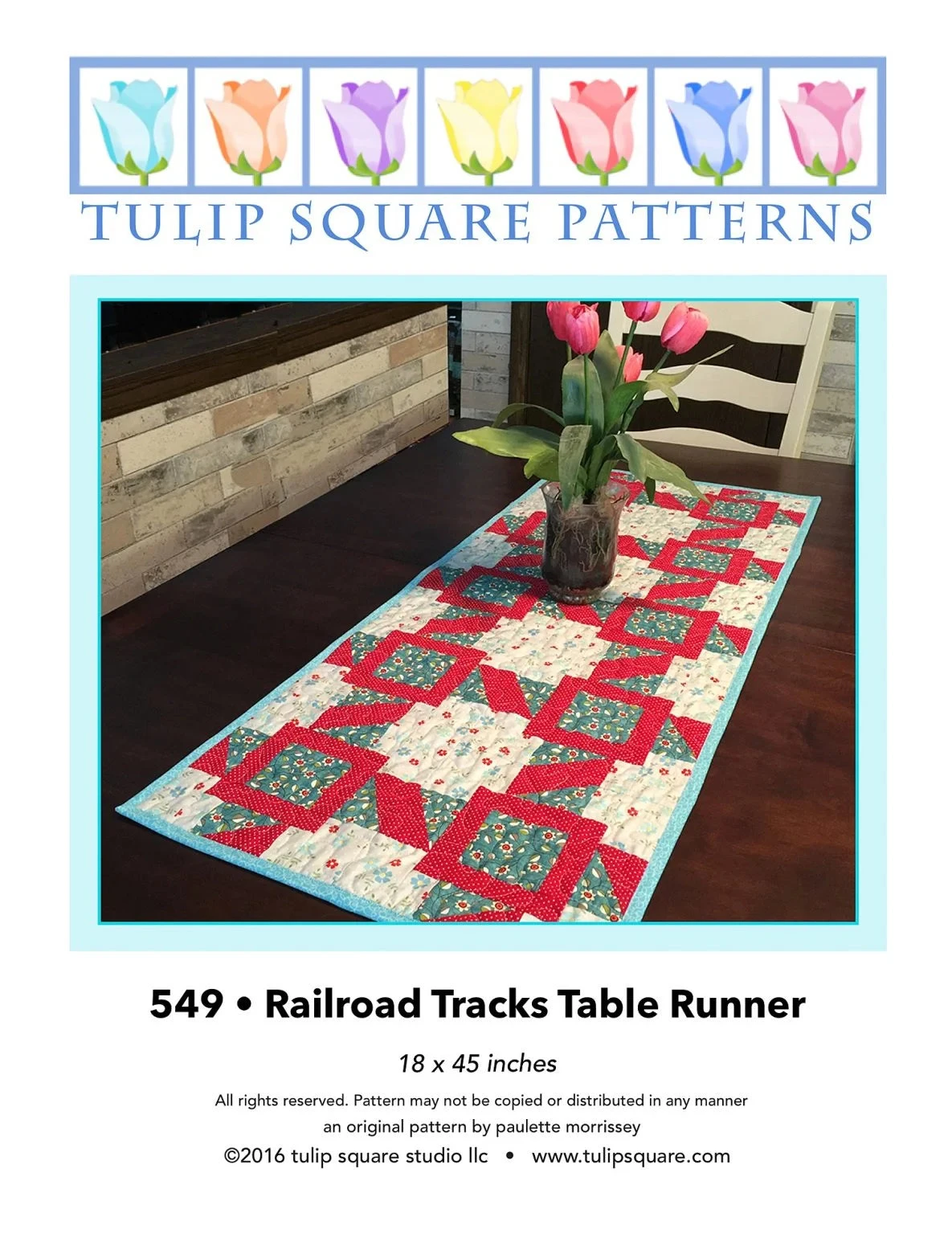 Railroad Tracks Table Runner Downloadable Pattern 3 Railroad Tracks Table Runner Downloadable Pattern