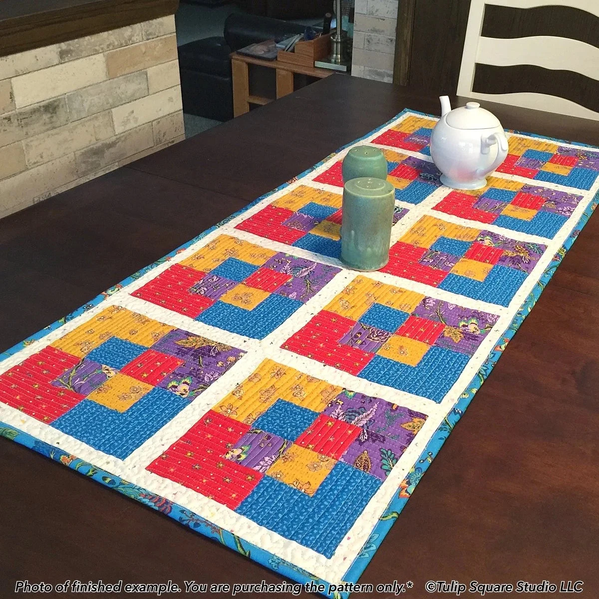 Swapped Squares Table Runner Downloadable Pattern 7 Swapped Squares Table Runner Downloadable Pattern - Image 5