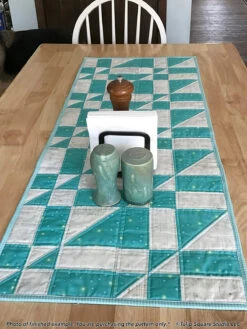 Asymmetric Angles Table Runner Downloadable Pattern -Qbpn 564 01 tulip square quilt patterns