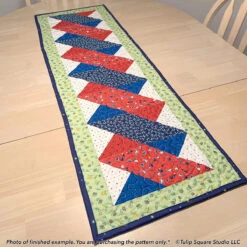 Ribbon Twist Gala Table Runner Downloadable Pattern 12 Ribbon Twist Gala Table Runner Downloadable Pattern -Qbpn 568 ribbon twist6 tulip square quilt patterns