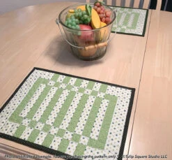 City Sidewalks Placemats Downloadable Pattern -Qbpn 569sidewalks06 tulip square quilt patterns