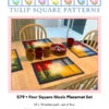 Four Square Meals Placemat Set Downloadable Pattern 2 Four Square Meals Placemat Set Downloadable Pattern -Qbpn 579four square meals quilted placemat pattern 600x776 1