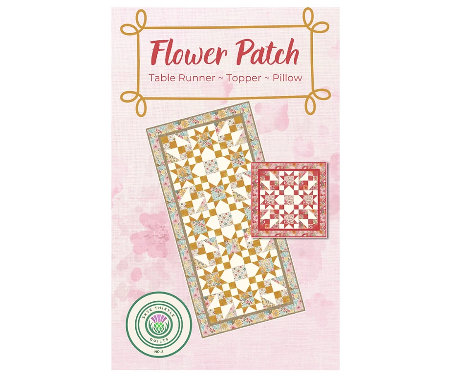 Flower Patch Downloadable Pattern 3 Flower Patch Downloadable Pattern