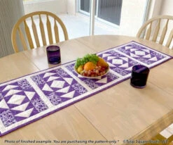 Regal Runner Downloadable Pattern 10 Regal Runner Downloadable Pattern -Qbpn 583 regal12 tulip square quilt patterns 600x501 1