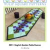 English Garden Table Runner Downloadable Pattern
