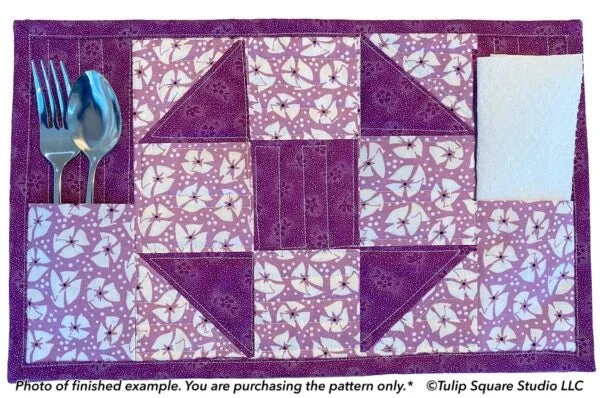 Picnic Pockets Placemats Downloadable Pattern 4 Picnic Pockets Placemats Downloadable Pattern - Image 2