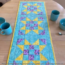 X Marks The Spot Table Runner Downloadable Pattern 15 X Marks The Spot Table Runner Downloadable Pattern -Qbpn 595 x marks runner 02 tulip square quilt patterns