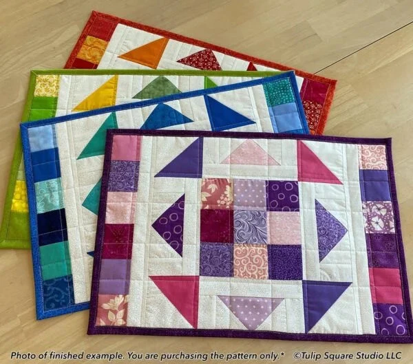 Kaleidoscope Placemats Set Downloadable Pattern 9 Kaleidoscope Placemats Set Downloadable Pattern - Image 7