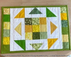 Kaleidoscope Placemats Set Downloadable Pattern 14 Kaleidoscope Placemats Set Downloadable Pattern -Qbpn 598 kaleidoscope mats 03 tulip square quilt patterns 600x481 1