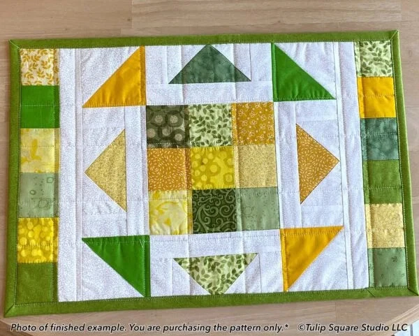 Kaleidoscope Placemats Set Downloadable Pattern 7 Kaleidoscope Placemats Set Downloadable Pattern - Image 5