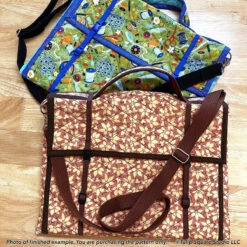 Messenger Bag Downloadable Pattern -Qbpn 604 messenger bag 07 tulip square quilt patterns