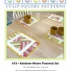 Rainbow Weave Placemats Set Downloadable Pattern 1 Rainbow Weave Placemats Set Downloadable Pattern -Qbpn 615 rainbow cover
