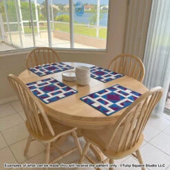 Shattered Diamonds Placemats Downloadable Pattern -Qbpn 617 shattered placemats 05