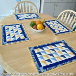 Color Blizzard Placemats Downloadable Pattern -Qbpn 620 blizzard placemats 08 600x600 1