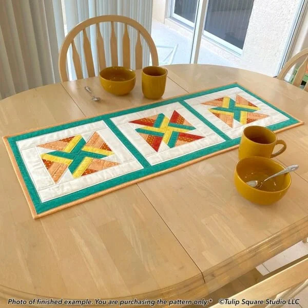 Knot Woven Table Runner Downloadable Pattern 5 Knot Woven Table Runner Downloadable Pattern - Image 3