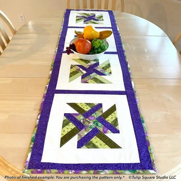 Knot Woven Table Runner Downloadable Pattern 7 Knot Woven Table Runner Downloadable Pattern - Image 5