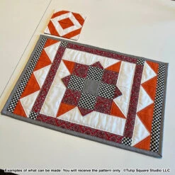 Kitchen Blossoms Placemats Downloadable Pattern -Qbpn 625 blossoms01