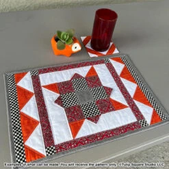 Kitchen Blossoms Placemats Downloadable Pattern -Qbpn 625blossoms08