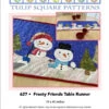 Frosty Friends Table Runner Downloadable Pattern -Qbpn 627 frosty runner cover 600x776 1