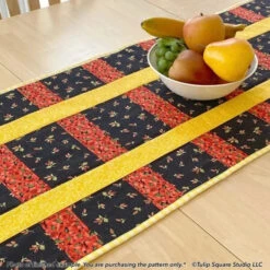 Fleur La File Table Runner Downloadable Pattern 14 Fleur La File Table Runner Downloadable Pattern -Qbpn 632runner 0002 600x600 1