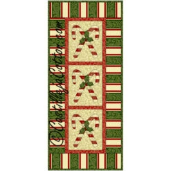 Candy Cane Panel Downloadable Pattern