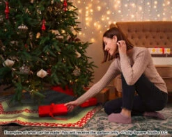 Easy Holiday Tree Skirt Downloadable Pattern -Qbpn 636 treeskirt 2 600x478 1