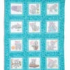 Kittens - 9in Theme Quilt Blocks 2 Kittens - 9in Theme Quilt Blocks -Qbpn 737 679