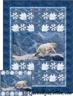 Snowy Polar Bear Downloadable Pattern
