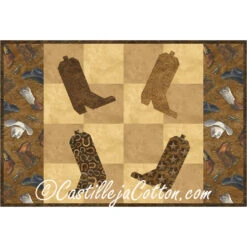 Heel Toe Placemat Downloadable Pattern