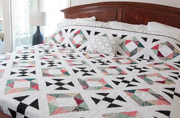 Diamonds And Pearls Quilt Pattern 5 Diamonds And Pearls Quilt Pattern - Image 3