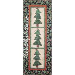 Tipsy Tree Table Runner Downloadable Pattern