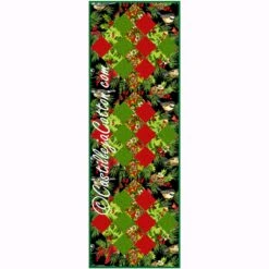 16 Patch Table Runner Downloadable Pattern