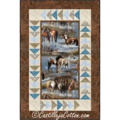 River Horses Downloadable Pattern