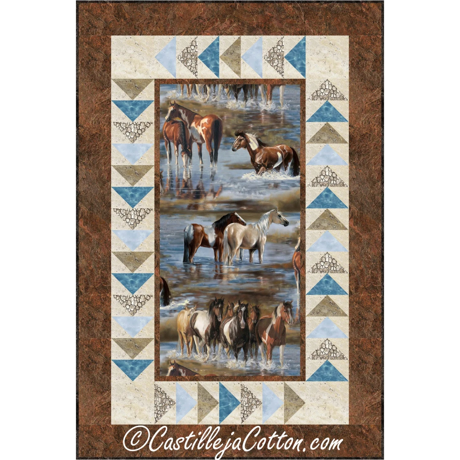 River Horses Downloadable Pattern 3 River Horses Downloadable Pattern