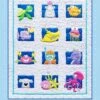 Ocean Quilt Pattern -Qbpn ABD296