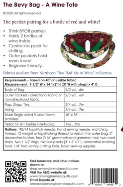 The New Bevy Bag Pattern -Qbpn ABQ 145BevyNEW 740x dfb1cb98 4dd6 47ca 931b 8a23334d480b