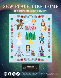 BOOK- Sew Place Like Home - The Complete Quilt Project Pattern