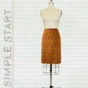 Anna Maria Simple Start Colored Pencil Skirt Pattern -Qbpn AH 026CPS