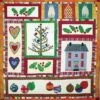 Folk Art Christmas Downloadable Pattern -Qbpn AJP102