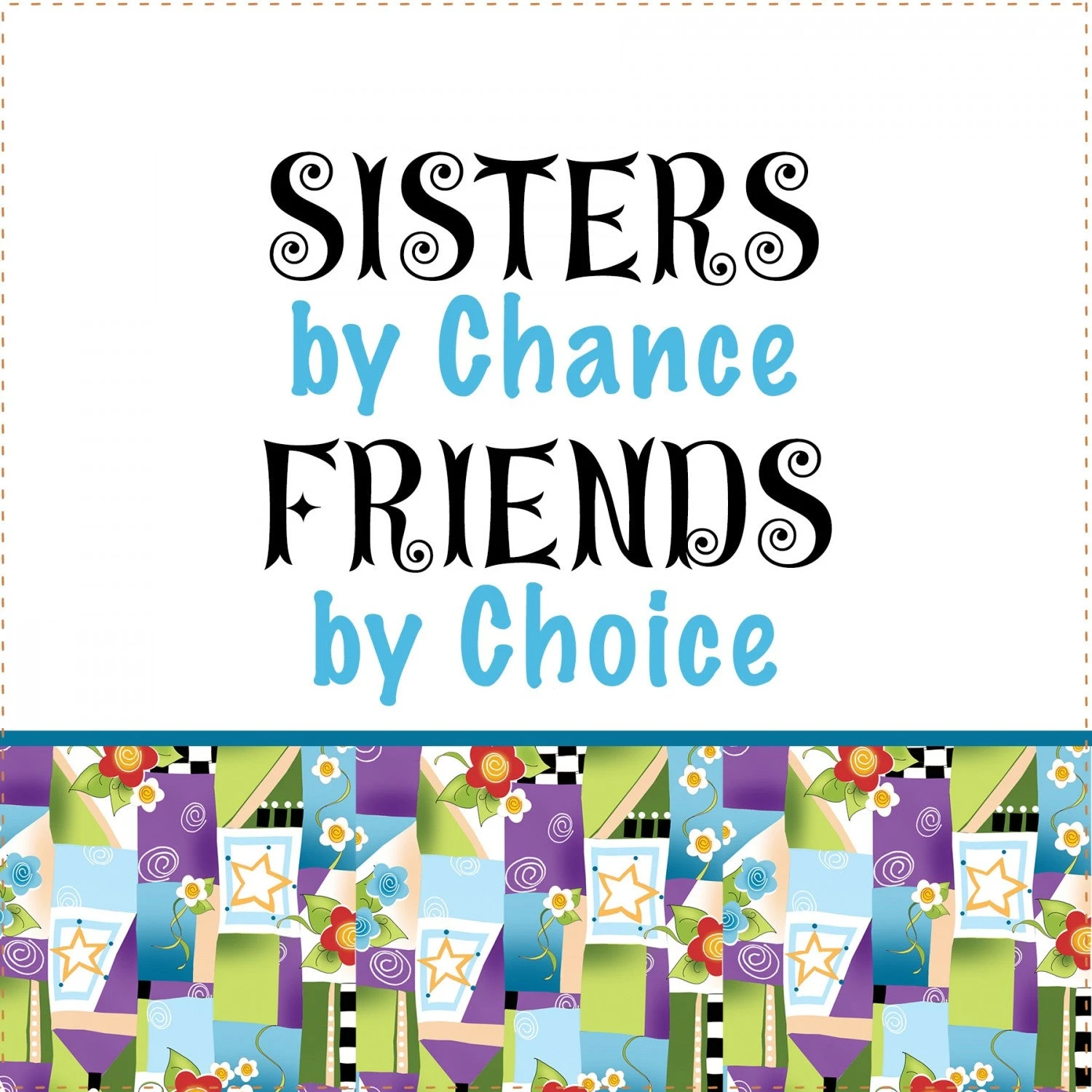 Art Panel 6in Sisters Chance 3 Art Panel 6in Sisters Chance
