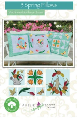 3 Spring Pillows