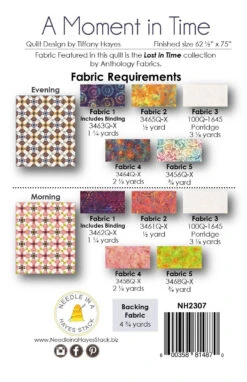 A Moment In Time Downloadable Pattern 7 A Moment In Time Downloadable Pattern -Qbpn A Moment in Time Back Cover