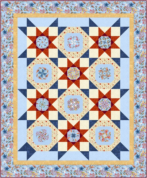 Among The Stars Quilt Pattern 8 Among The Stars Quilt Pattern - Image 6