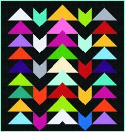 Arrows And Specs Dark Downloadable Pattern