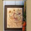 Scarecrow In Wheelbarrow Stitchery -Qbpn BBD555
