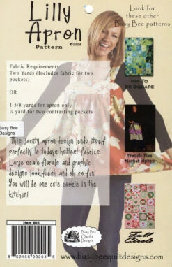 Lilly Apron -Qbpn BBQD05 1