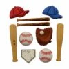 Baseball Buttons 1 Baseball Buttons -Qbpn BG4065 1