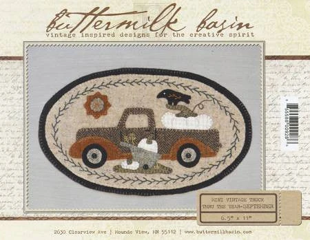 Mini Vintage Truck Thru The Year - September 3 Mini Vintage Truck Thru The Year - September