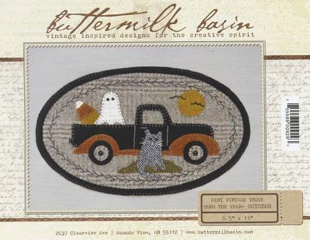 Mini Vintage Truck Thru The Year - October 3 Mini Vintage Truck Thru The Year - October